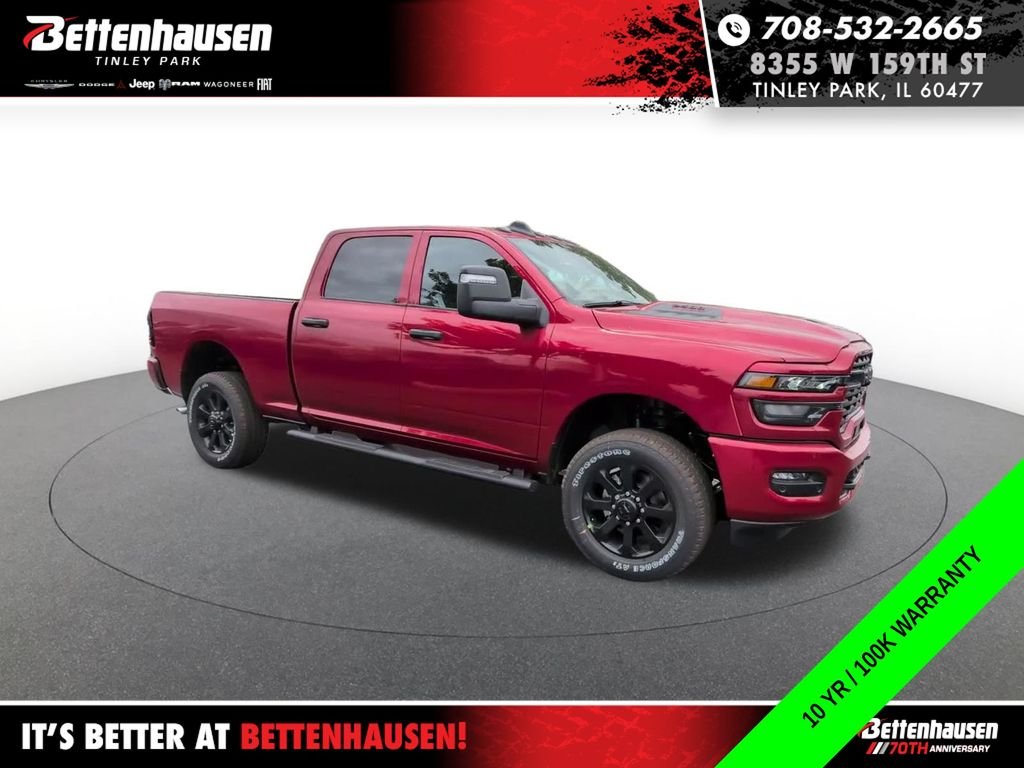 New 2026 Molten Red Pearl-Coat Exterior Paint RAM Black Express image 4