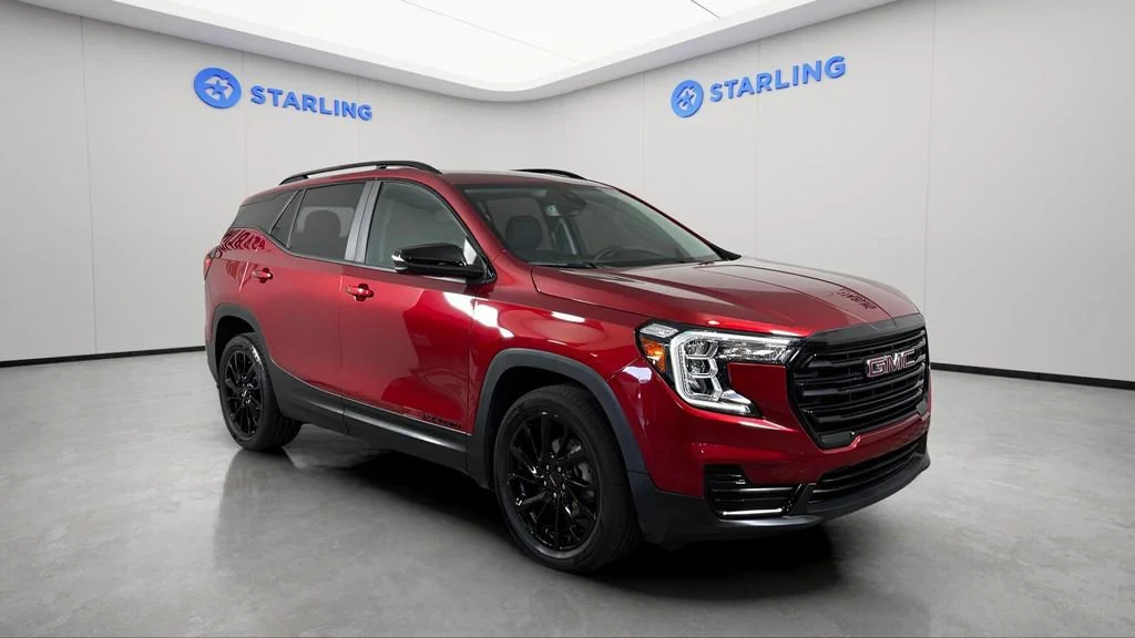 Certified Used 2023 Volcanic Red Tintcoat GMC SLE image 13