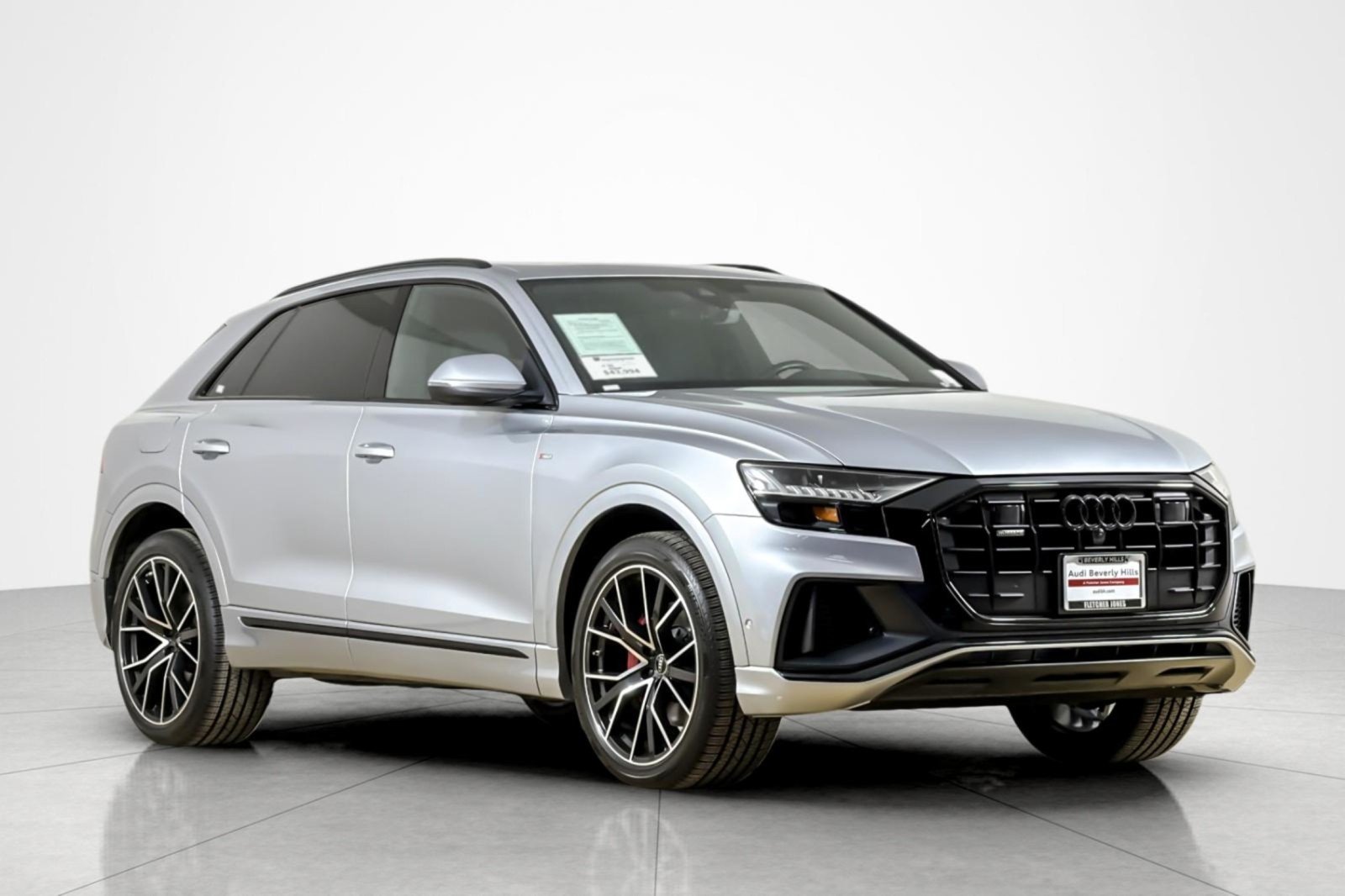 Used 2022 Florett Silver Metallic Audi Premium Plus 55 TFSI quattro image 7