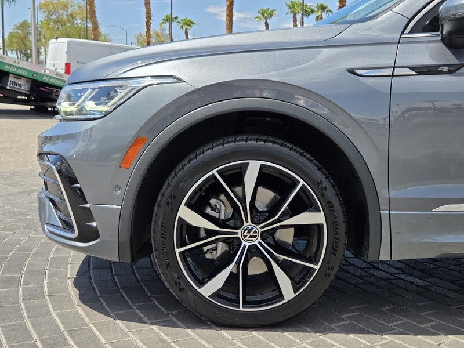 Used 2022 GRAY Volkswagen SEL R-Line image 12