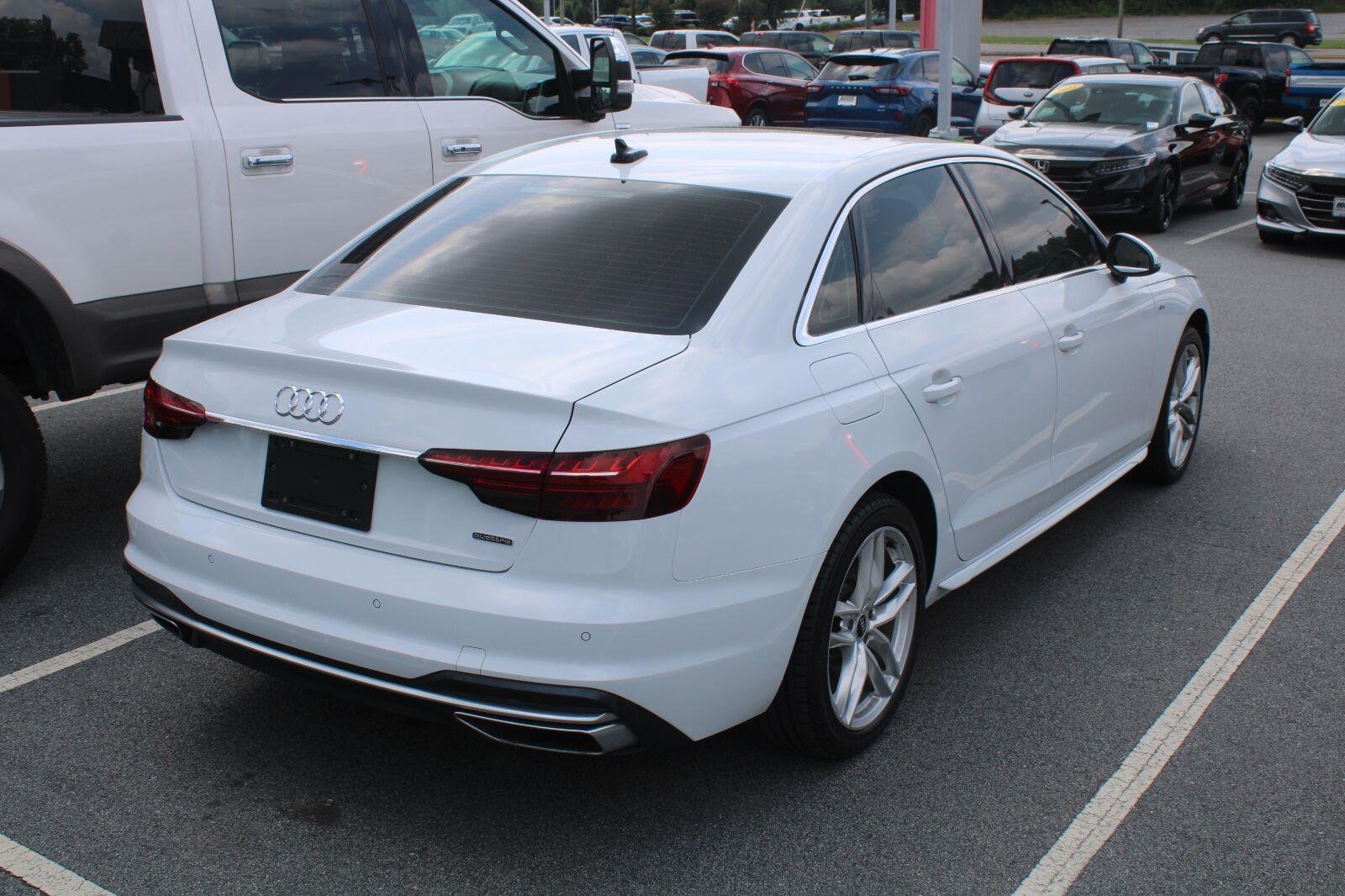 Used 2021 Glacier White Metallic Audi S line Premium image 4