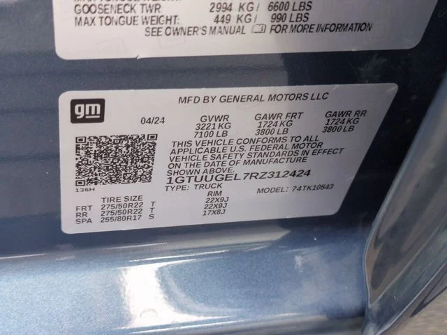 Used 2024 Blue GMC Denali image 38