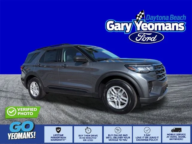 New 2026 Carbonized Gray Metallic Ford Active image 1