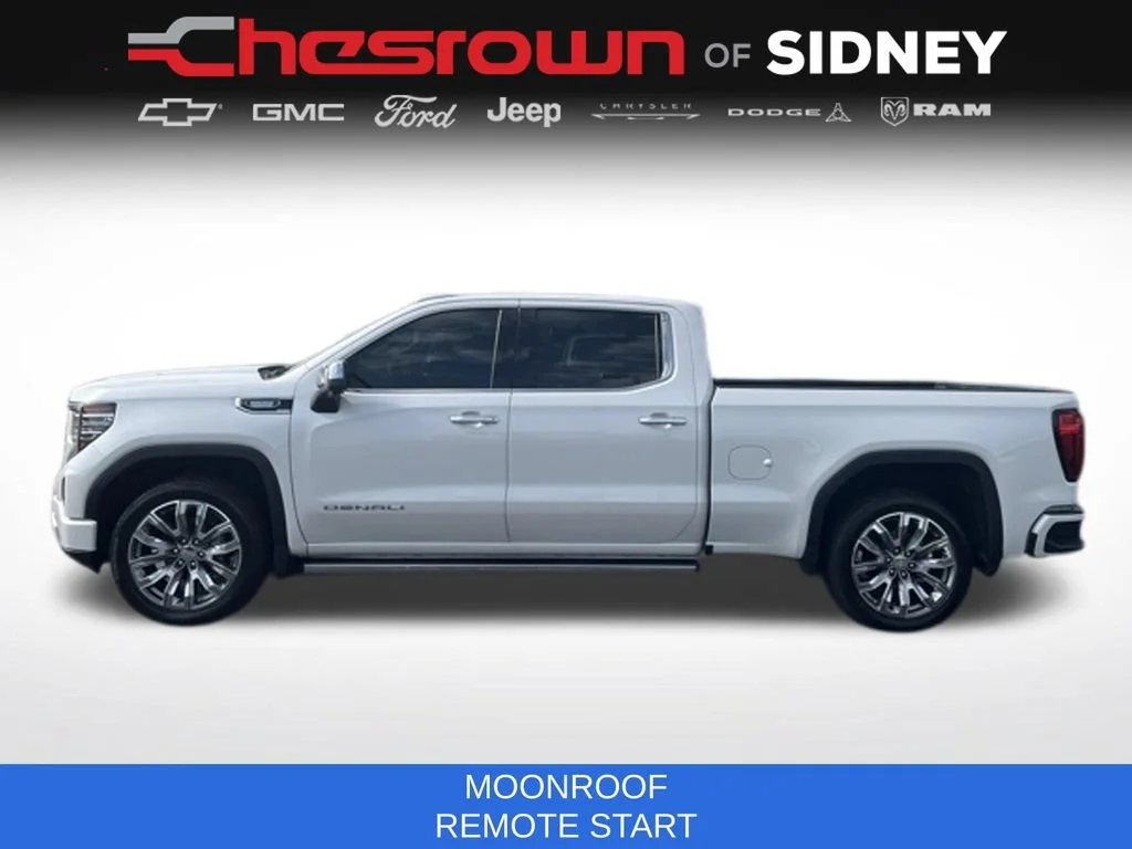 Used 2024 White Frost Tricoat GMC Denali image 36