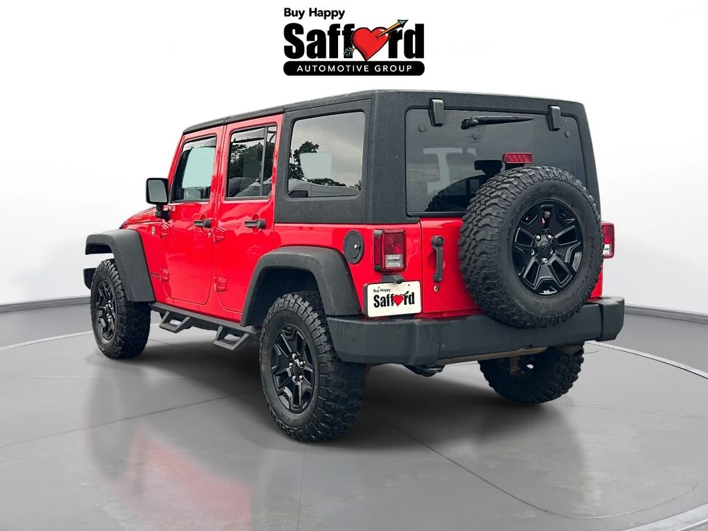 Used 2017 Red Jeep Unlimited Sport image 5