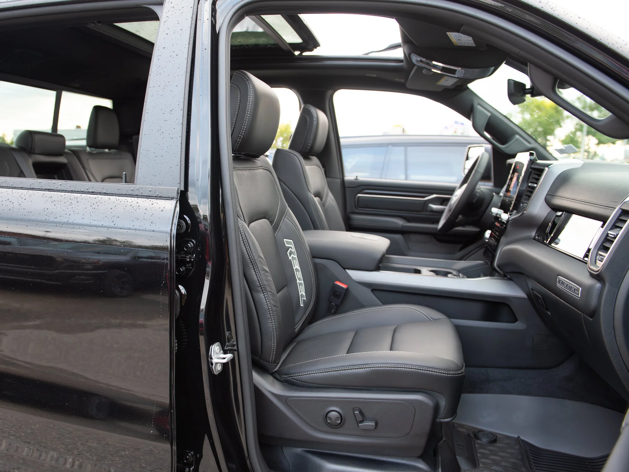 New 2026 Black RAM Rebel* Crew Cab 4x4, Level 2 Equip Group, Passenger Screen, 33 Inch A/T Tires image 29
