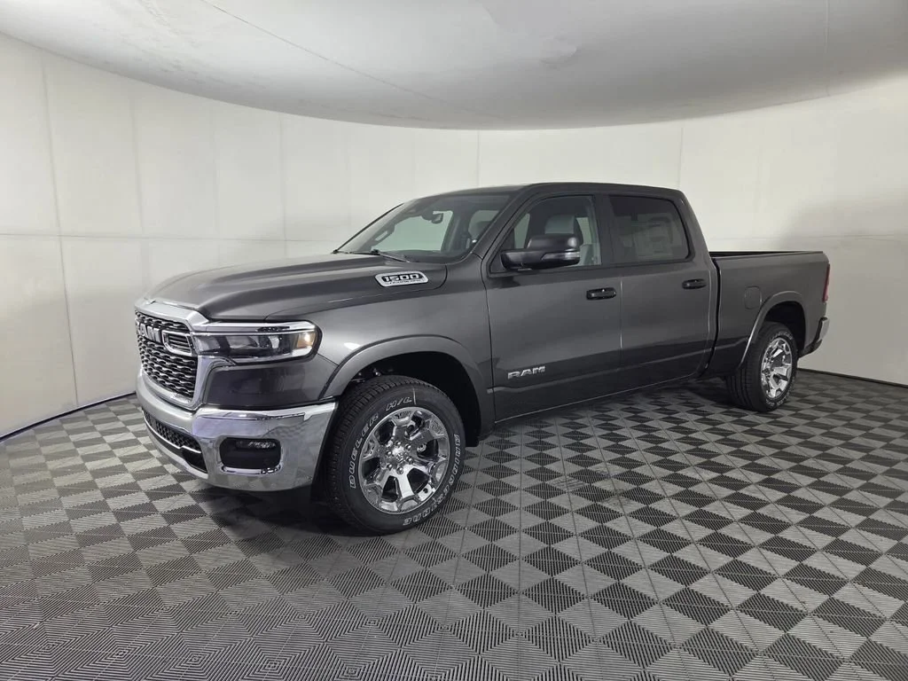 New 2026 Granite Crystal Metallic Clear-Coat Exterior Paint RAM Big Horn image 4