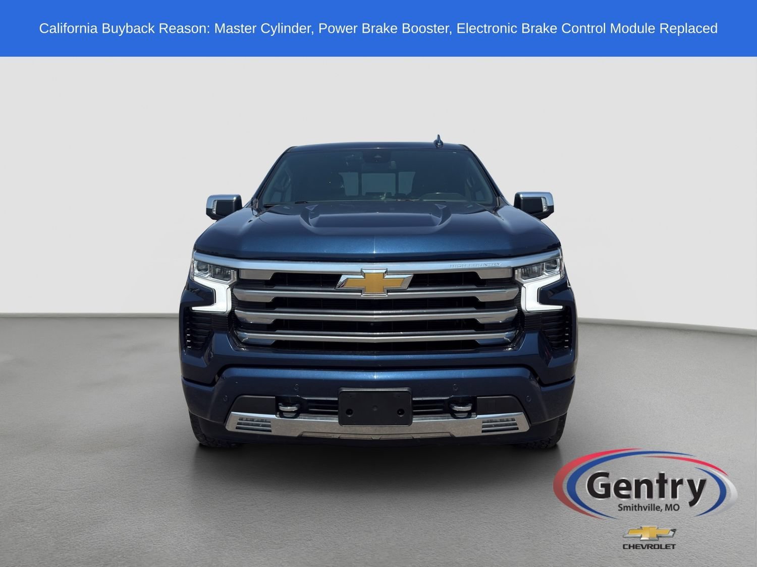 Used 2023 Chevrolet Silverado 1500 High Country with VIN 2GCUDJED7P1133070 for sale in Kansas City