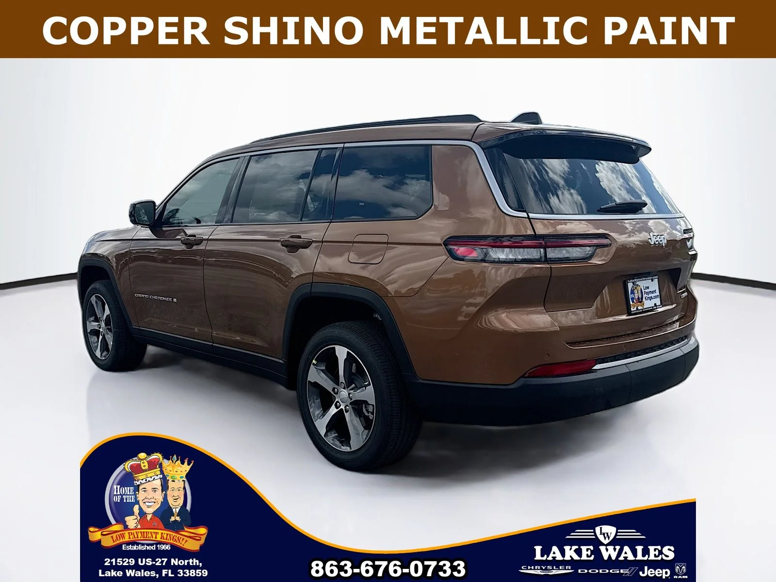 New 2026 Copper Shino Metallic Clear-Coat Exterior Paint Jeep Limited image 4
