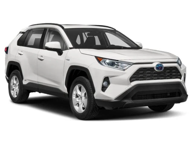 Used 2021 Blue Flame Toyota Hybrid XLE image 8