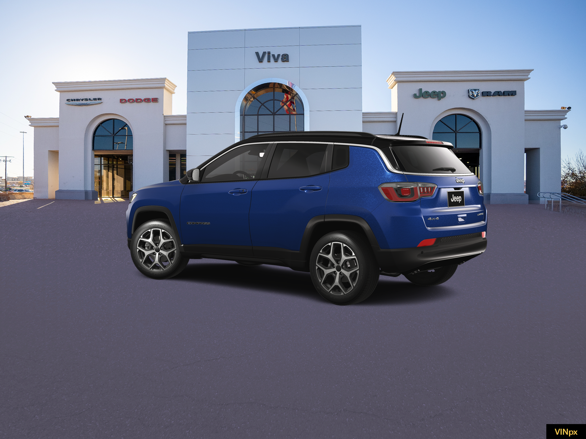 New 2026 Fathom Blue Pearl-Coat Exterior Paint Jeep Limited image 16