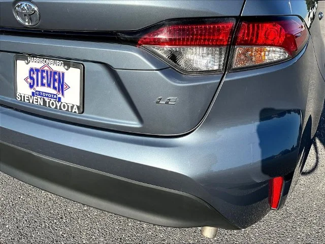 Used 2025 Blue Toyota LE image 28