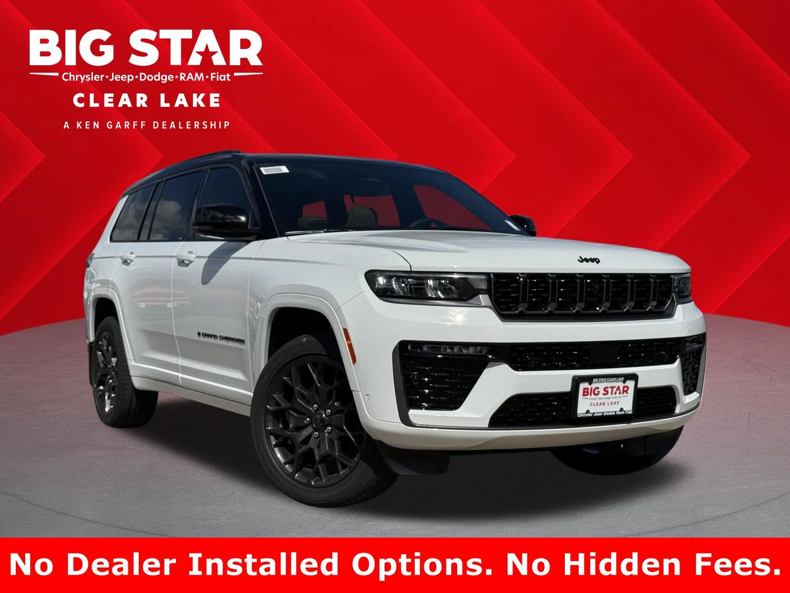 New 2026 Bright White Clearcoat Jeep Summit image 1
