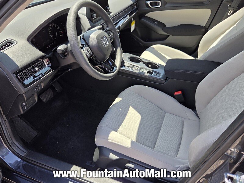 Used 2024 Meteorite Gray Metallic Honda LX CVT image 8