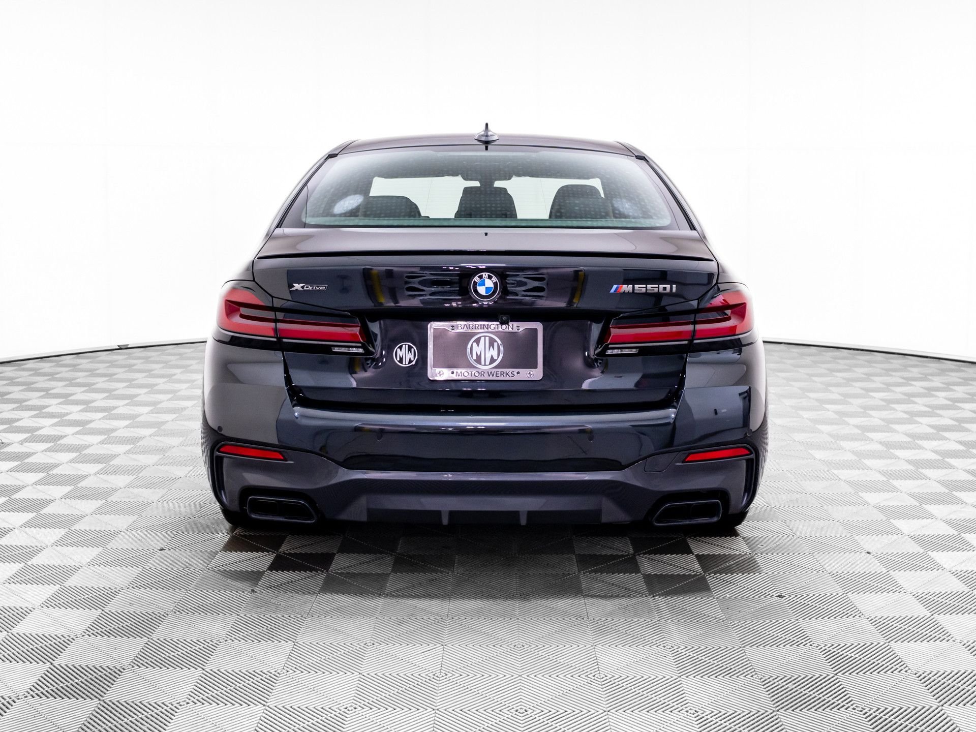 Certified Used 2023 Black Sapphire Metallic BMW M550i xDrive image 4