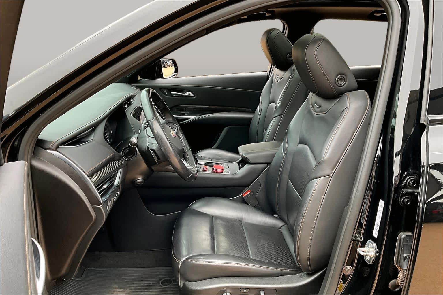 Used 2021 Stellar Black Metallic Cadillac FWD Sport image 8