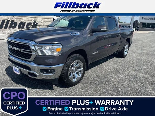 Used 2022 Granite Crystal Clearcoat Metallic Ram Big Horn/Lone Star image 1