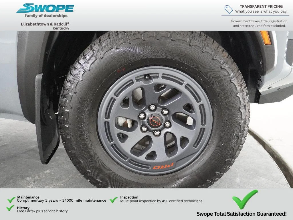 Used 2026 Boulder Gray Pearl Nissan PRO-4X image 28