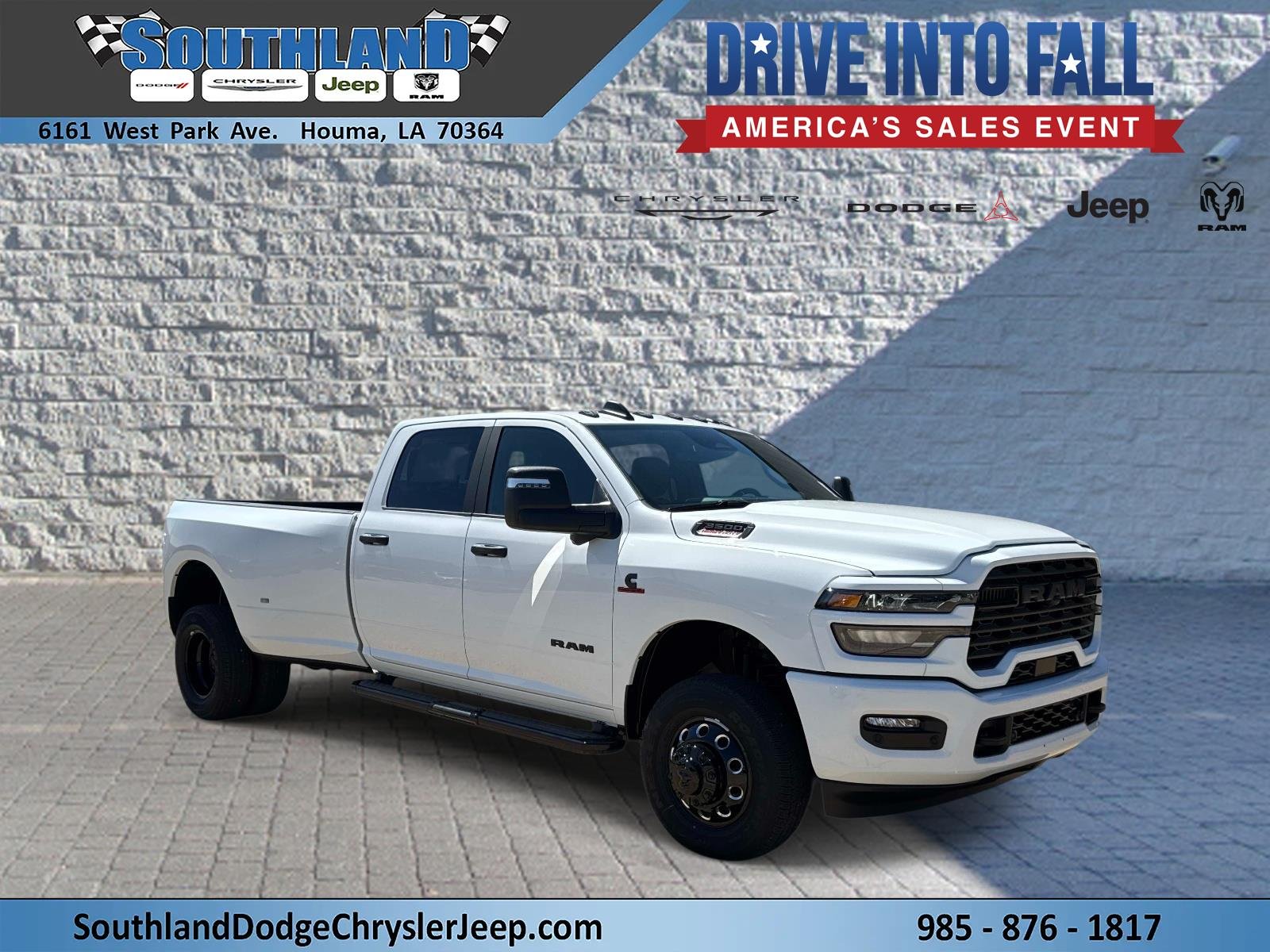 New 2026 Bright White Clear-Coat Exterior Paint RAM Big Horn image 1