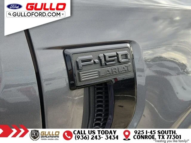 Used 2025 Gray Metallic Ford Lariat image 30