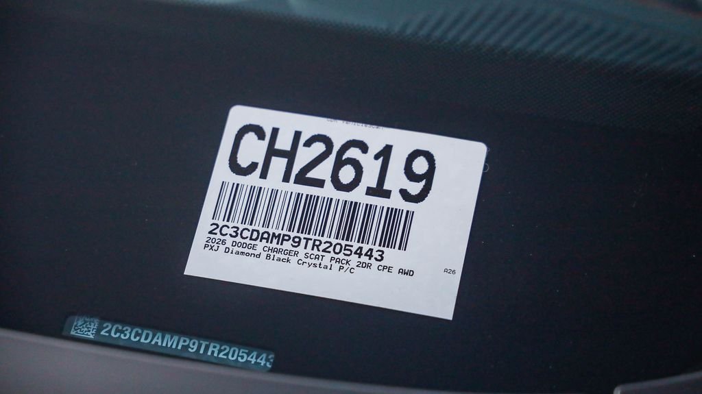 New 2026 Diamond Black Dodge Scat Pack Plus image 27