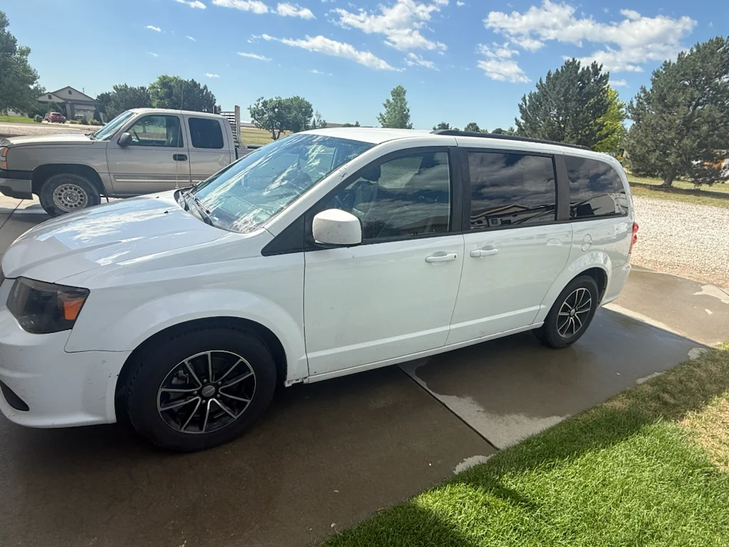 Used 2019 White Knuckle Clearcoat Dodge GT image 1