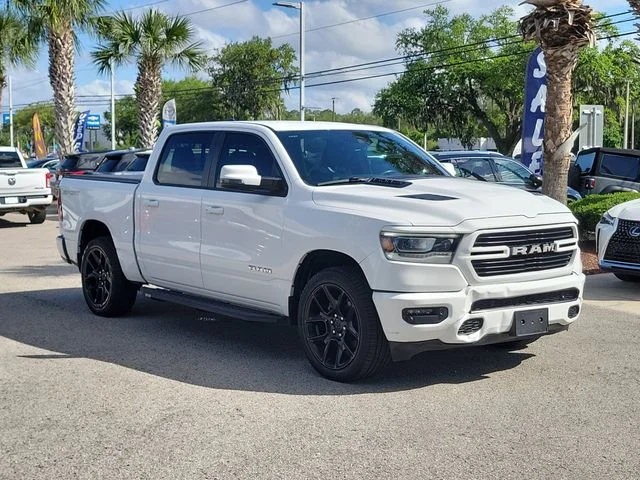 Used 2023 Bright White Clearcoat Ram Laramie image 3