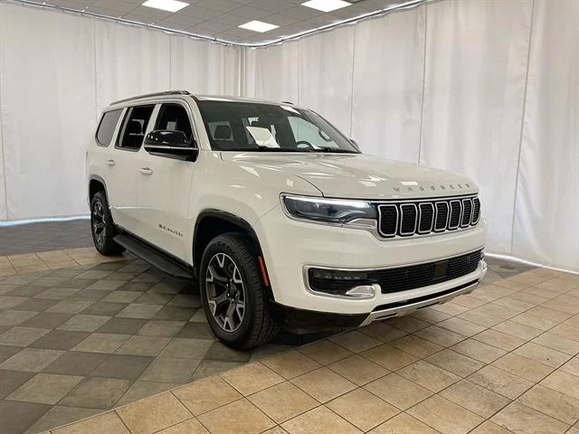 Used 2024 Bright White Clear Coat Jeep Series III image 35