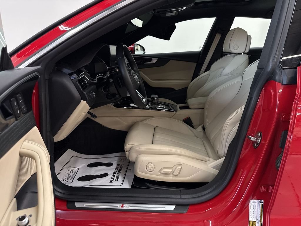 Used 2023 Tango Red Audi 45 S line Premium Plus image 12