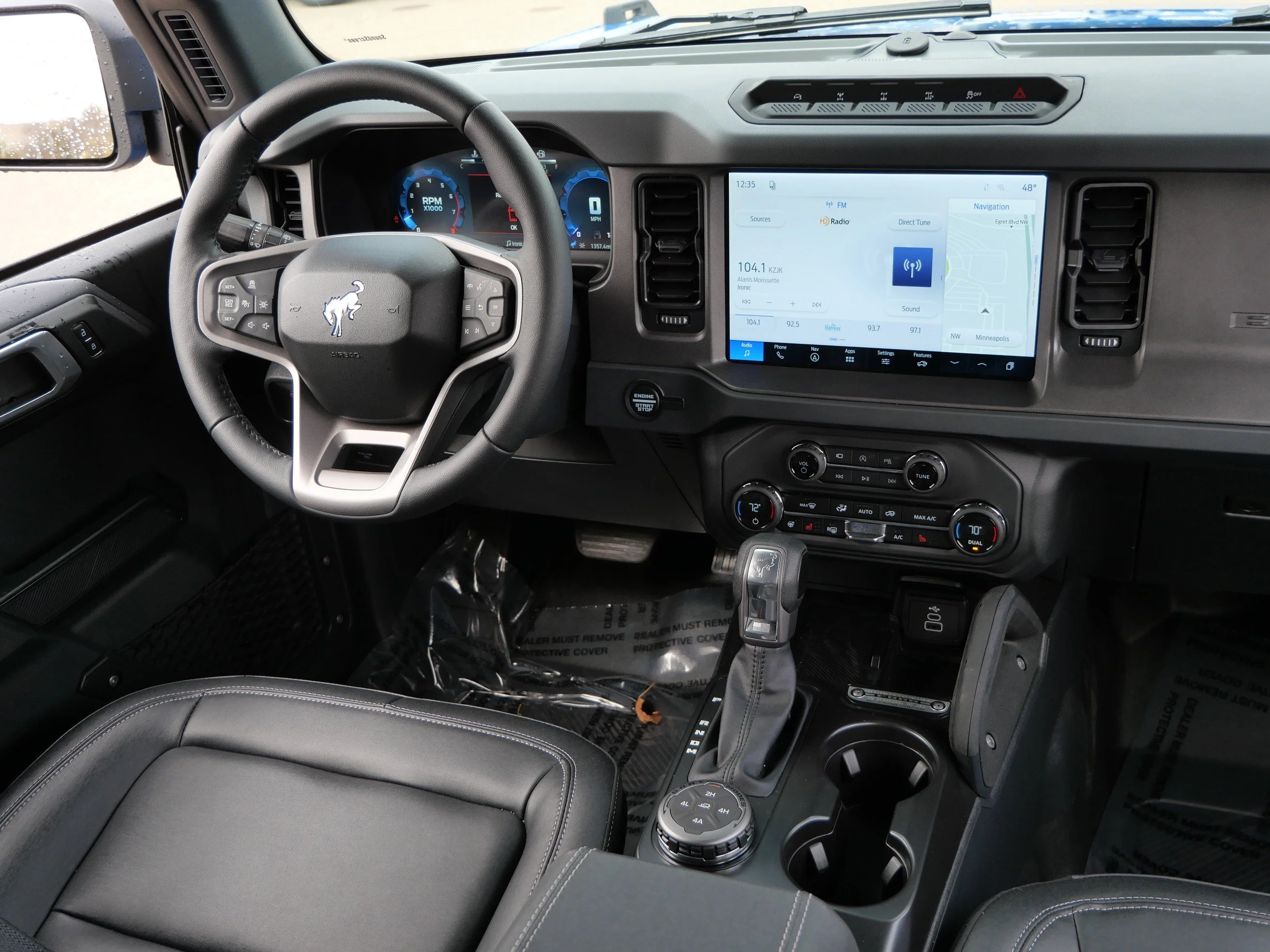 New 2026 Velocity Blue Metallic Ford Badlands image 9