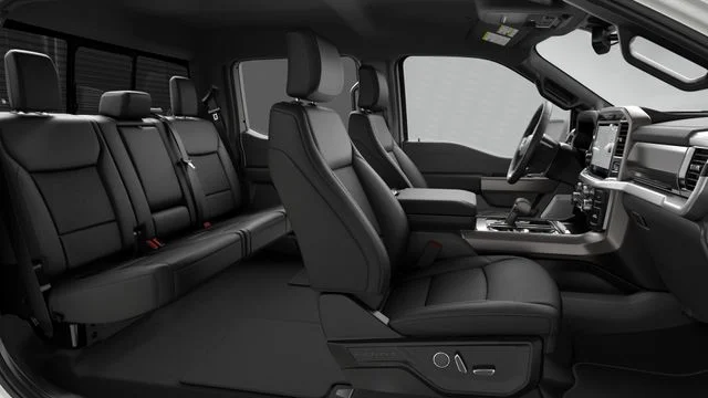 New 2026 Star White Metallic Tri-Coat Ford Lariat image 7