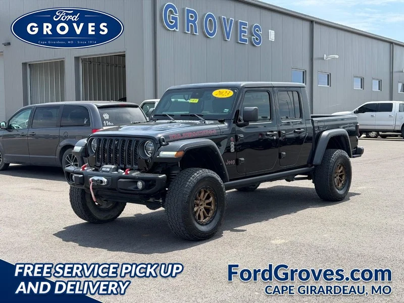 Certified Used 2023 Black Clearcoat Jeep Rubicon image 1
