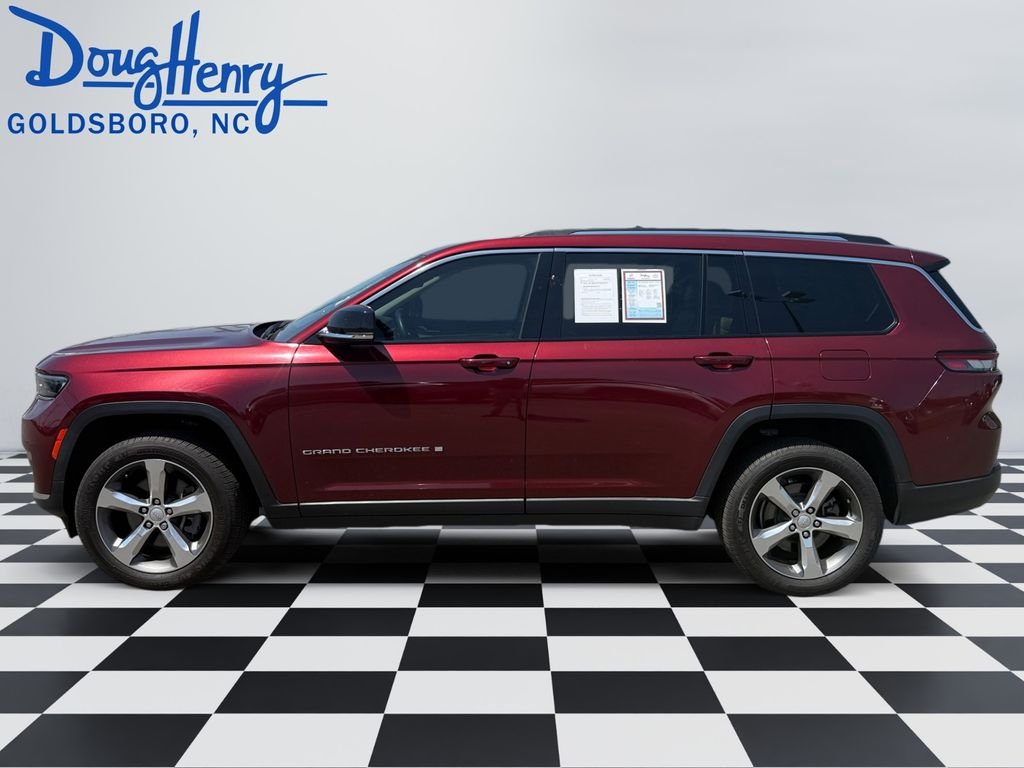 Used 2021 Red Jeep Limited image 2
