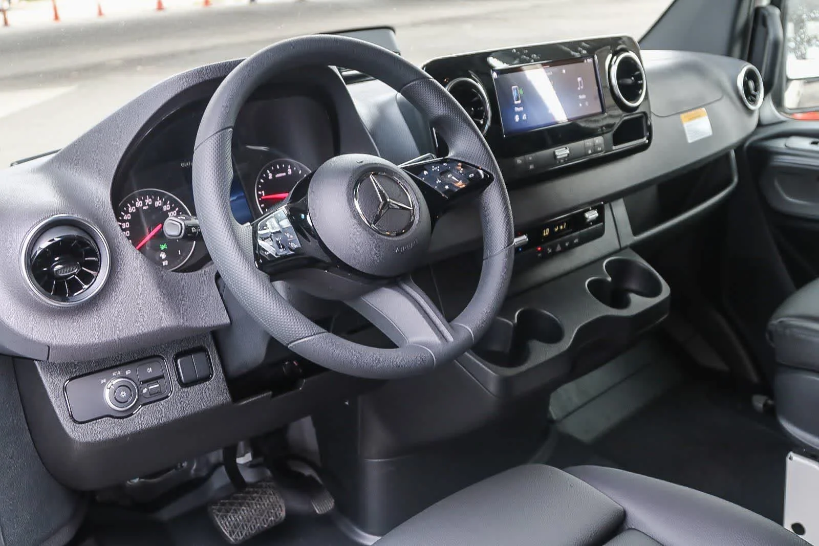 New 2025 Gray White Mercedes-Benz Cargo 144WB High Roof RWD 2.0L I4 Diesel Turbo SO image 38
