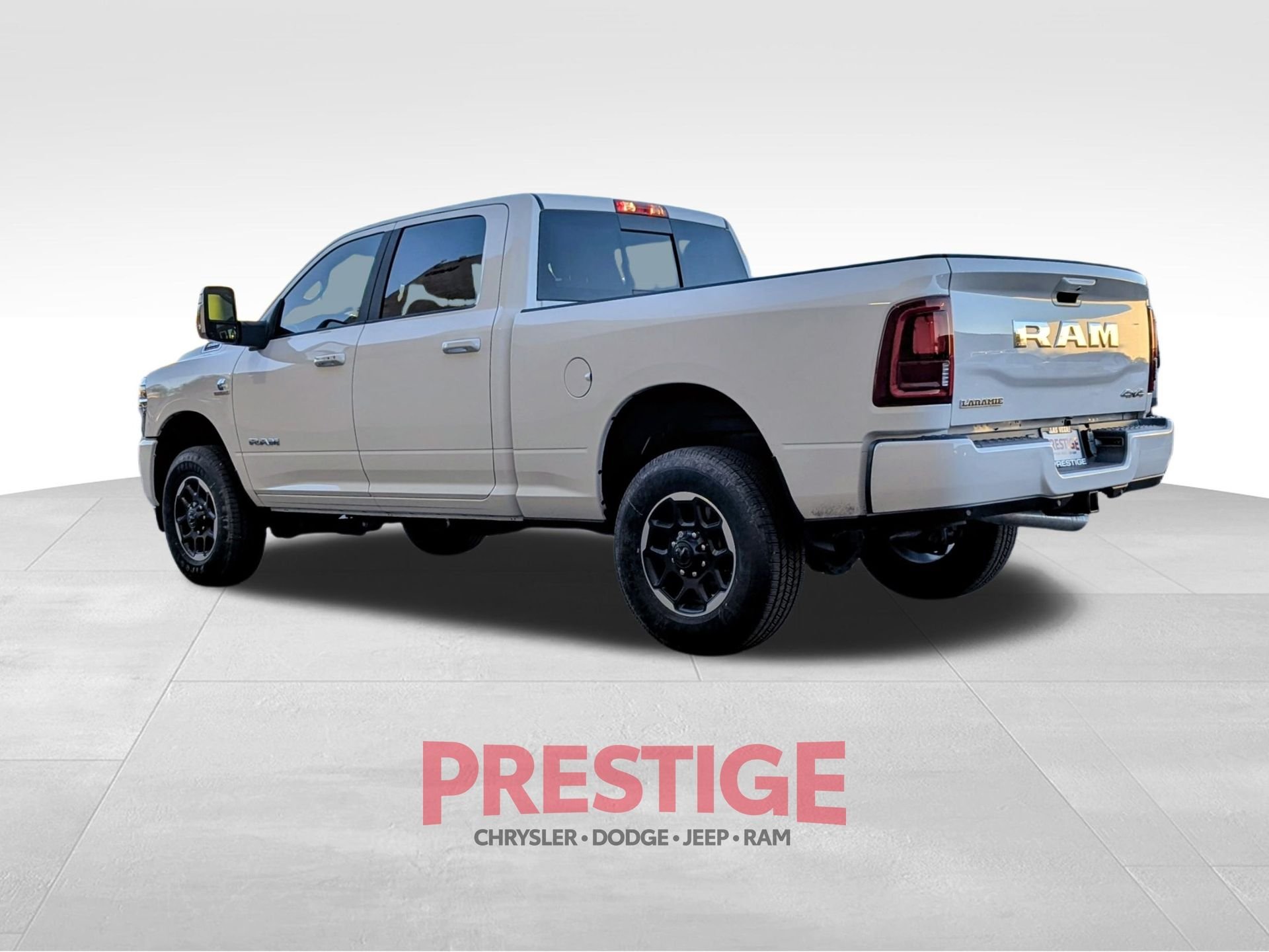 New 2026 Bright White Clear-Coat Exterior Paint RAM Laramie image 8