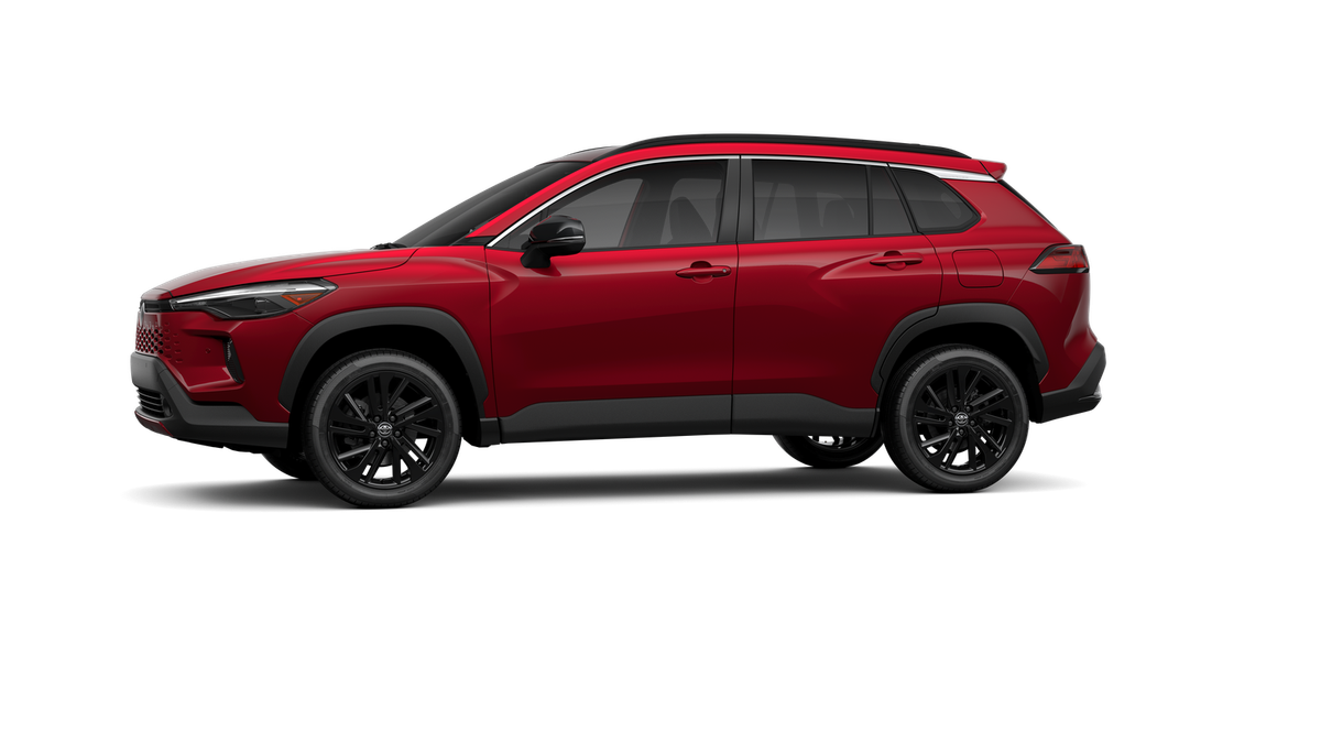 New 2026 Soul Red Crystal Toyota Hybrid XSE image 3