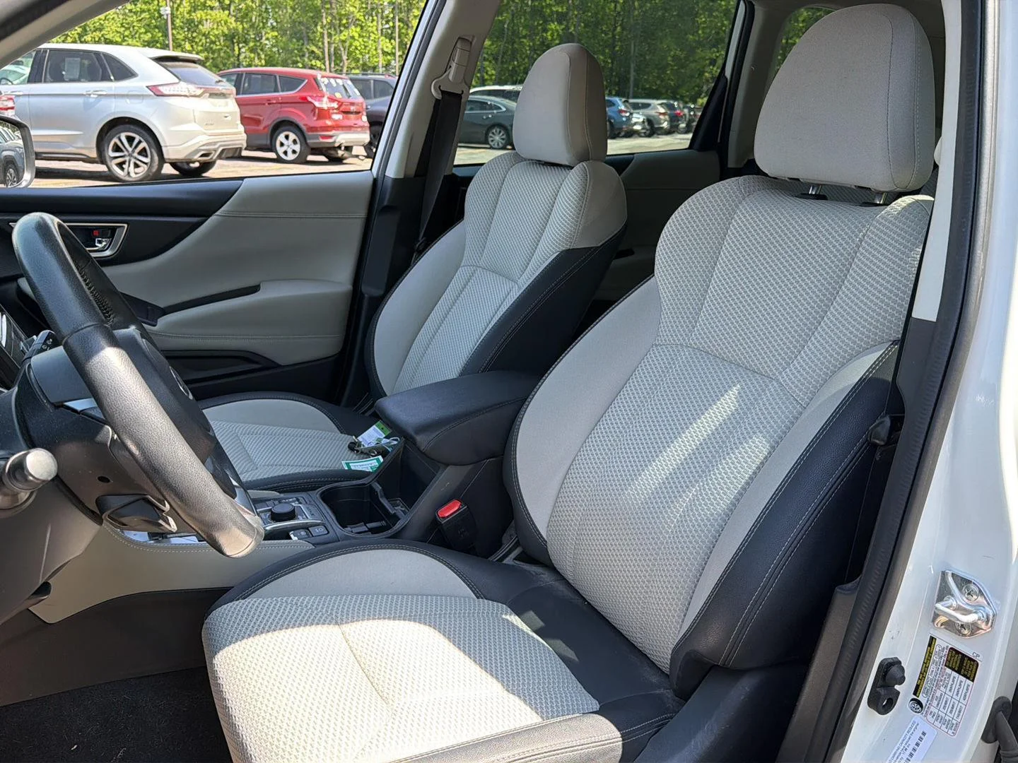 Used 2024 Crystal White Pearl Subaru Premium image 4