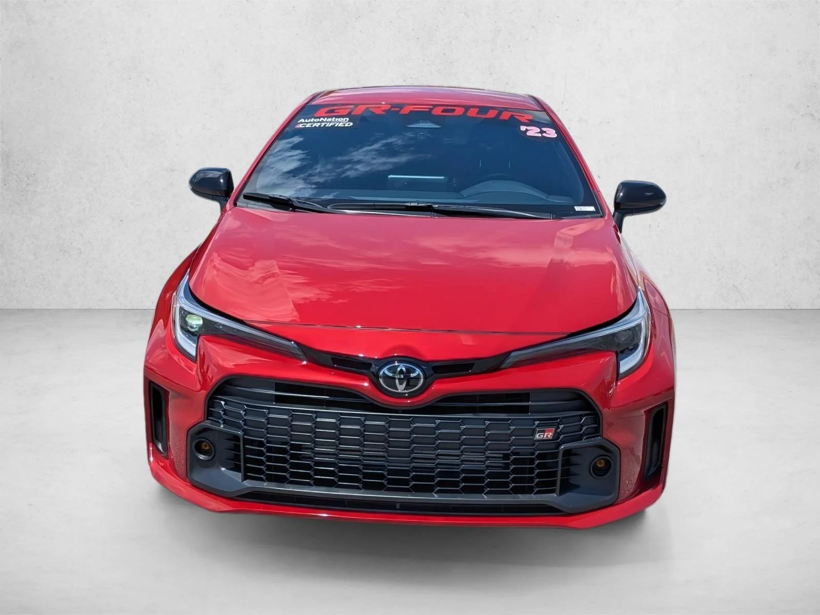 Used 2023 Supersonic Red Toyota Core image 2