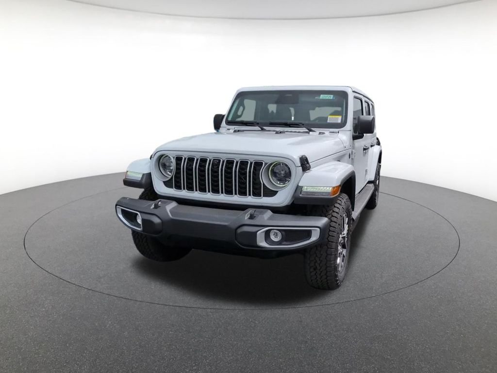 New 2026 Bright White Clear-Coat Exterior Paint Jeep Sahara image 18