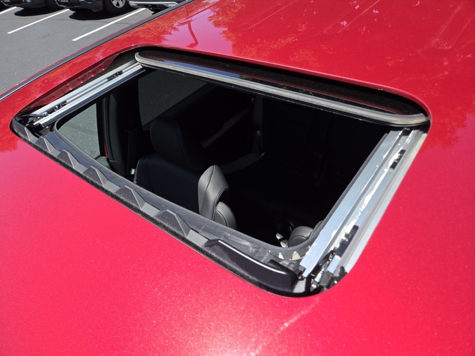 Certified Used 2023 Radiant Red Metallic II Honda EX-L image 4