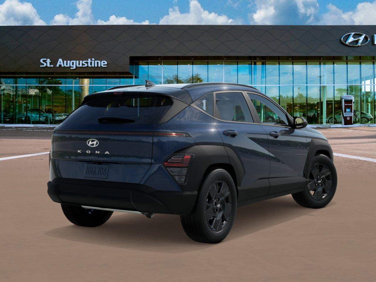 New 2027 Denim Blue Pearl Hyundai SEL Sport FWD image 4