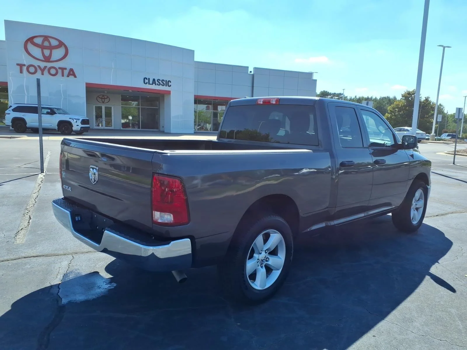 Used 2024 Granite Crystal Metallic Clearcoat Ram SLT image 2