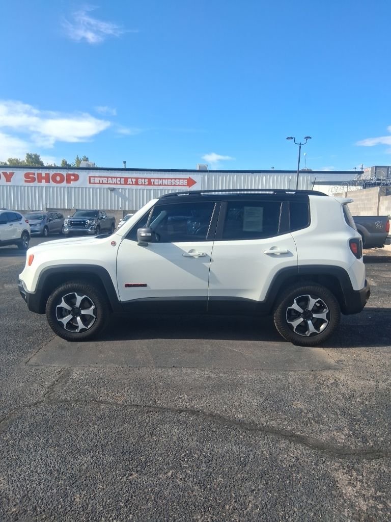 Used 2020 White Jeep Trailhawk image 4