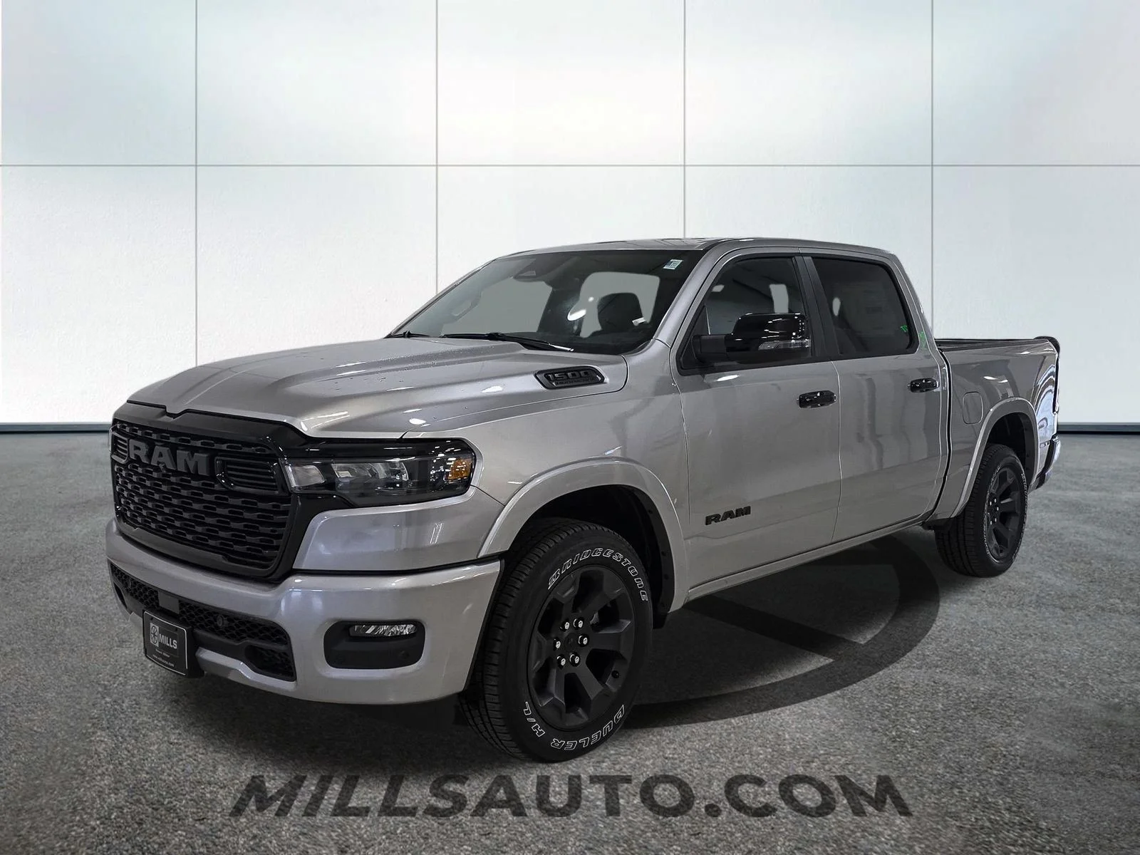 New 2026 Billet Silver Metallic Clear-Coat Exterior Paint RAM Big Horn/Lone Star image 2