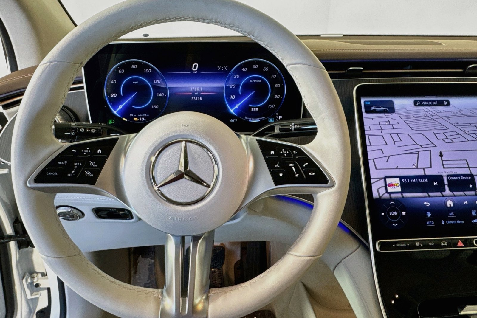 Certified Used 2023 Polar White Mercedes-Benz EQE 350 image 11