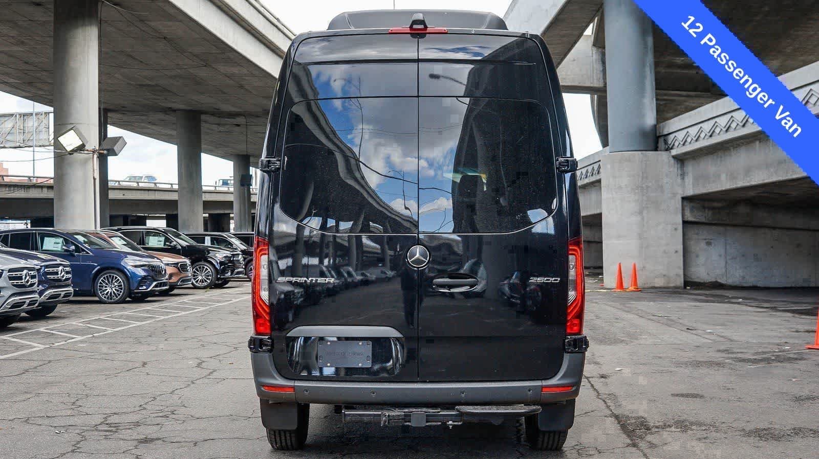 New 2024 Jet Black Mercedes-Benz Passenger 144WB High Roof RWD 2.0L I4 Diesel Turbo image 3