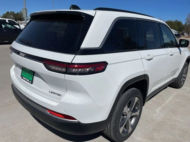New 2026 Bright White Clearcoat Jeep Limited image 3