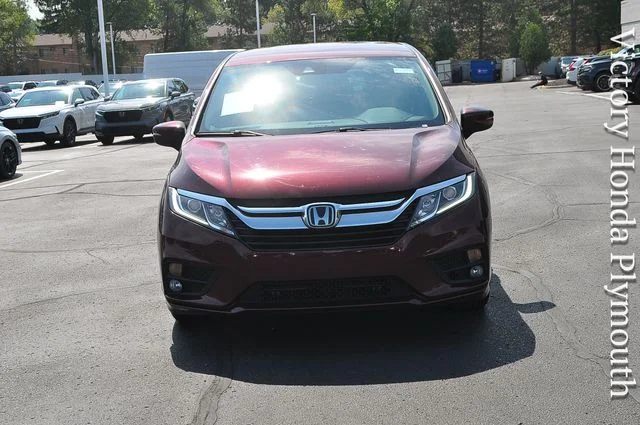 Used 2019 Deep Scarlet Pearl Honda EX image 8