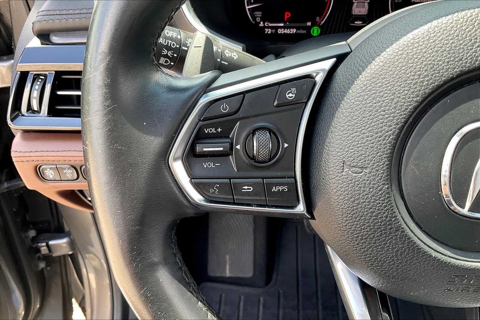Used 2022 Liquid Carbon Metallic Acura w/Advance Package image 22