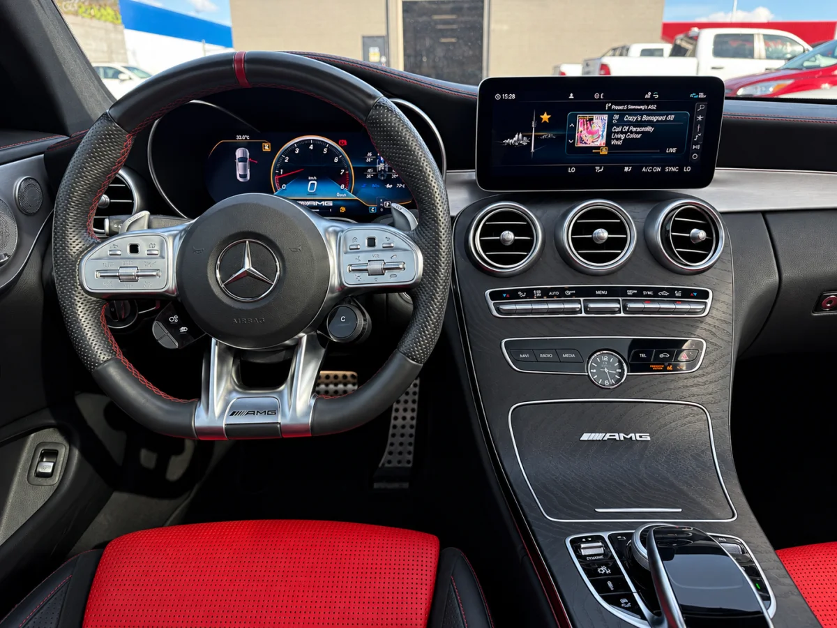 Used 2021 White Mercedes-Benz Amg C 63 S image 19